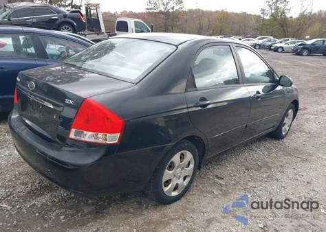 2009 Kia Spectra Ex from USA, damaged, VIN KNAFE222995643918